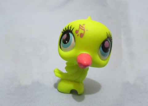 Littlest Pet Shop Music Note Green Hummingbird 2877 Authentic Lps FEB15J