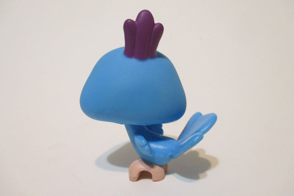 LIKE NEW Littlest Pet Shop Rare Peacock Bird Blue Purple Eyes 1678 Authentic AIK SEE VIDEO FEB13JRR