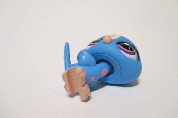 LIKE NEW Littlest Pet Shop Rare Peacock Bird Blue Purple Eyes 1678 Authentic AIK SEE VIDEO FEB13JRR