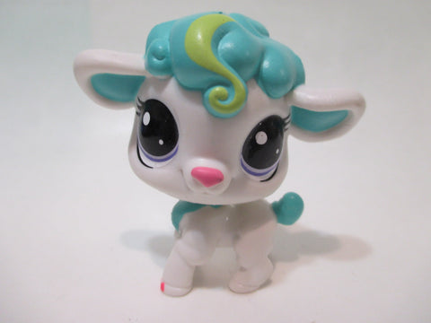 Littlest Pet Shop Generation 6 Sunny Sheep Lamb 312 Authentic Lps Apr30npo21
