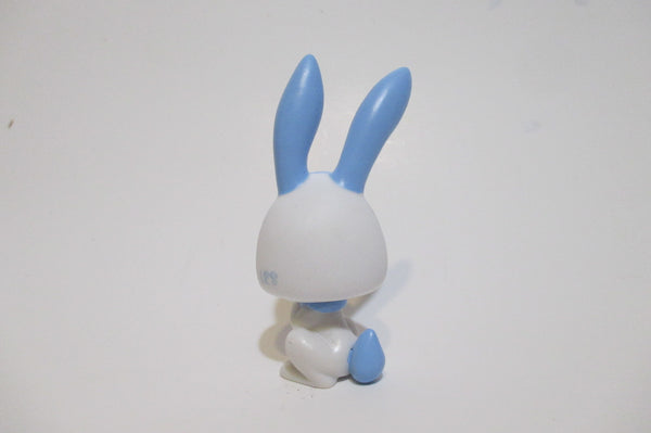 LIKE NEW Littlest Pet Shop Gen 7 G7 Blue White Rabbit Bunny 8 Authentic LPS May06na