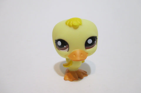 LIKE NEW Littlest Pet Shop 1769 Yellow Duck Authentic LPS Apr03n