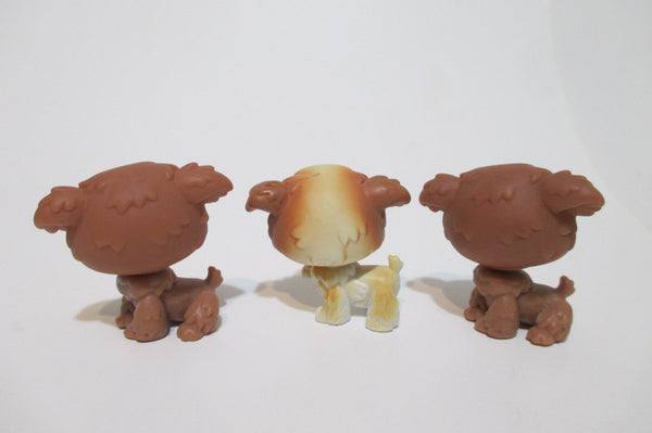 Littlest Pet Shop 37 38 39 Petriplet Triplet Poodles Dog LPS Authentic Feb12nn