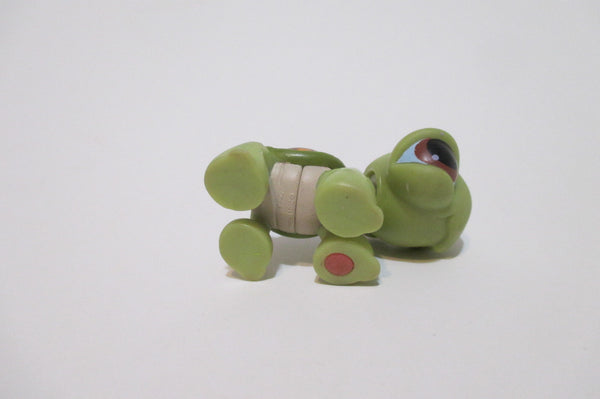 LIKE NEW Littlest Pet Shop Green Turtle 8 Authentic LPS AUG13K