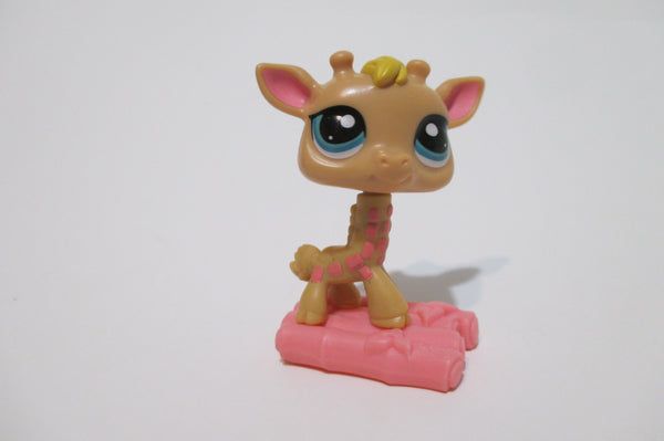 Littlest Pet Shop McDonalds Happy Meal Toy Giraffe LPS Figure NOV19J
