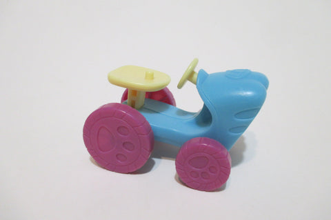 Littlest Pet Shop Accessory Blue Pet Farm Tractor RARE Authentic JUN04JA