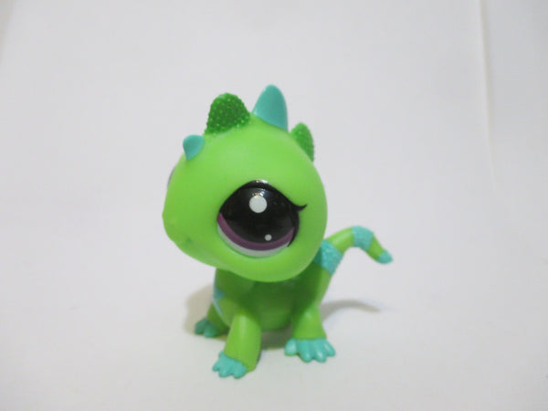LIKE NEW Littlest Pet Shop G7 Gen 7 New Generation Iguana 35 Authentic LPS Feb24ni