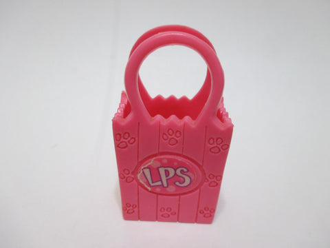 Littlest Pet Shop Pink Grocery Shopping Bag Accessory Authentic LPS SEE VIDEO Apr06nacc