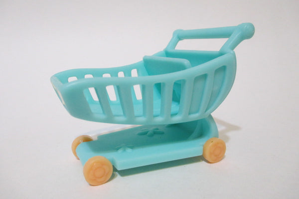 Littlest Pet Shop Blue Shopping Cart Accessory Authentic Feb11ni