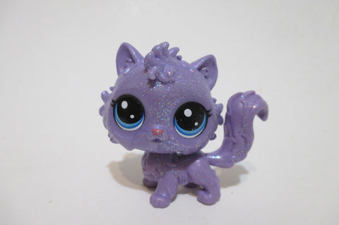 LIKE NEW LITTLEST PET SHOP Cat Longhair Brilliance Fluffcat 2-S3 Authentic MAY21J