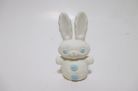 LIKE NEW Littlest Pet Shop White Blue Snowbunnies Bunny LPS Authentic AUG16K