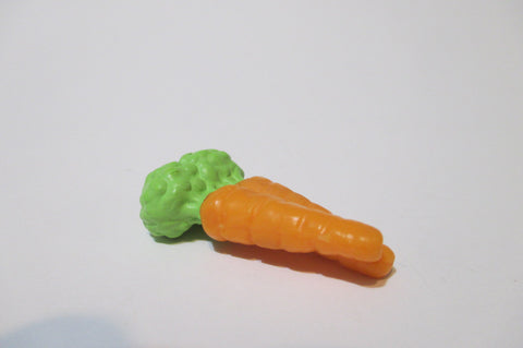Littlest Pet Shop Medium-Large Light Orange Carrot Food Accessory Authentic LPS Apr11npo90