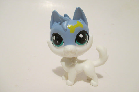 LIKE NEW Littlest Pet Shop Lucky Pets Fortune Cookie Alder Husky Authentic Lps AIK Nov3ni
