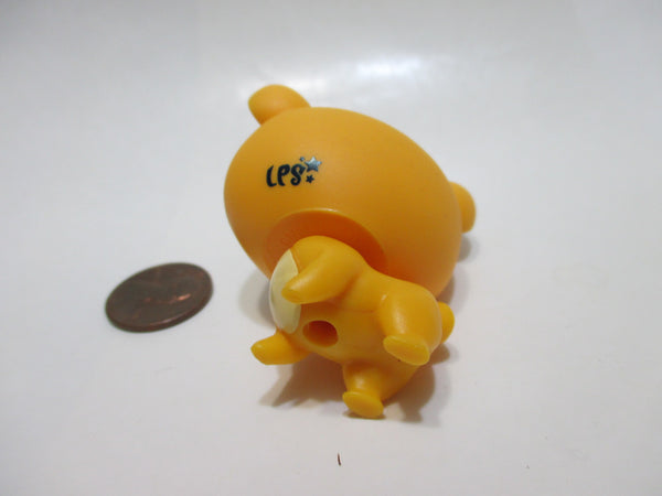 Littlest Pet Shop New Generation Golden Bear 2734 Purple Eyes Authentic MAR8J