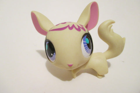 LIKE NEW Littlest Pet Shop 3111 Sweetest Chinchilla Purple Eyes Authentic Lps AIK May06na