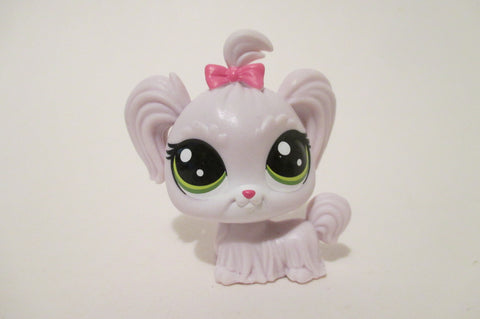 LIKE NEW Littlest Pet Shop Dog Duchess Malteaser # 1-110 Authentic Lps SEE VIDEO May09nlk