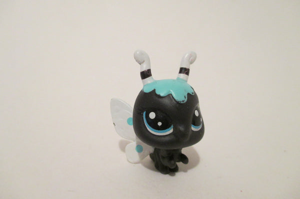 LIKE NEW Littlest Pet Shop Mini Baby Black Butterfly 1-21 Flit Butterwings Authentic Lps DEC08J SEE VIDEO