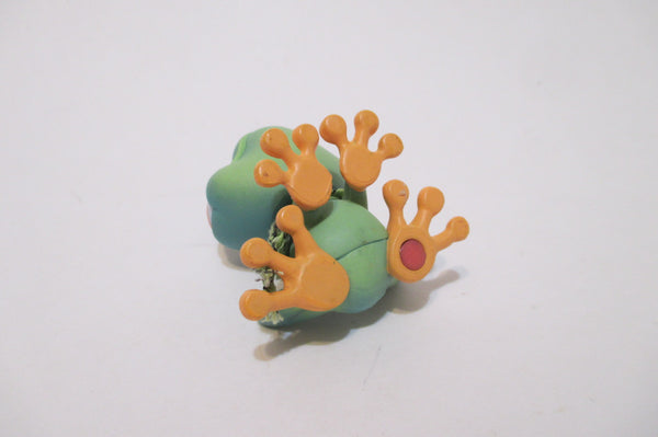 LIKE NEW Littlest Pet Shop Frog 264 with Original Scarf Accessory LPS Authentic APR25JI