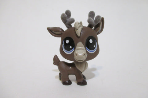 LIKE NEW Littlest Pet Shop Reindeer Moose Jason Caribooney 1-159  LPS Authentic AIK AS SEEN ON So Much Inlove Episode 5 May06na