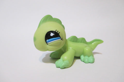 LIKE NEW Littlest Pet Shop Iguana 850 Authentic Lps May17ni