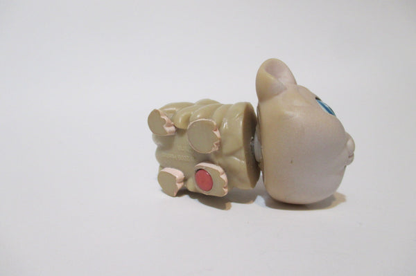 Littlest Pet Shop 157 Hamster Guinea Pig Brown Blue Eyes Authentic Lps Nov27ni