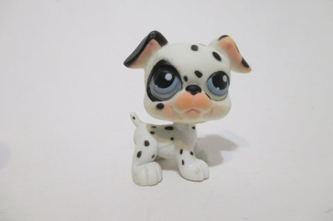 Littlest Pet Shop Black White Dalmatian Variant 44 Boxer 100% Authentic May02npo18