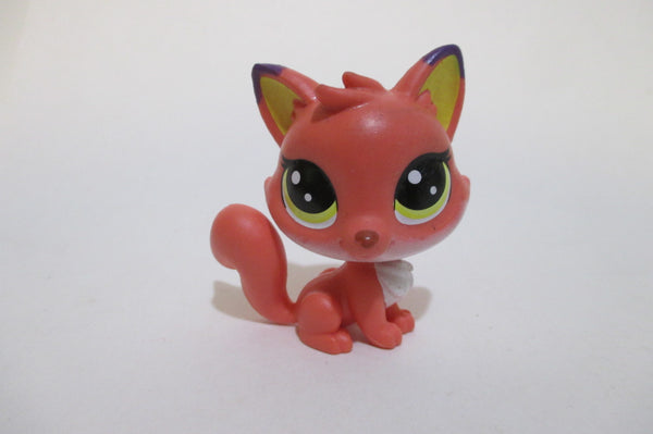 LIKE NEW Littlest Pet Shop New Generation 4-178 Red Fox Thirsty Pets Authentic LPS Nov1npo80