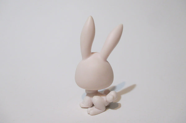 Littlest Pet Shop Rare Bunny Rabbit White Pink Green Eyes NO Number Authentic LPS AIK OCT16J