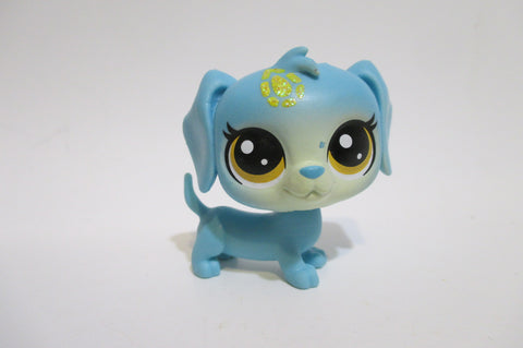 Littlest Pet Shop Rare Lucky Pets Harringbone Dachshund Dashshund Dachsund Duchshund Dog 139 Brown Puppy Daschund LPS Authentic AIK MY05J