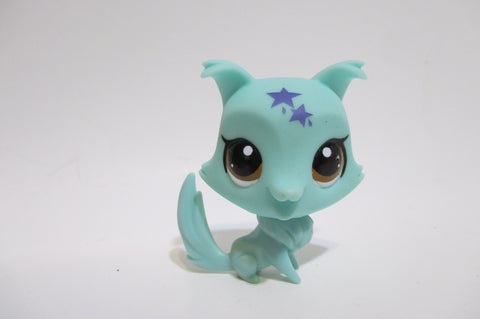 LIKE NEW Littlest Pet Shop Rare New Gen Collie Dog 3528 LPS Authentic Very Rare HTF Apr10npo25