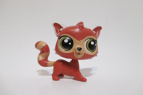 Littlest Pet Shop Red Panda Stripes Reddy 3804 Authentic LPS Oct27ni