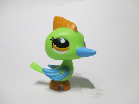Littlest Pet Shop G7 Green Woodpecker #75 Bird Authentic SEE VIDEO  APR20J