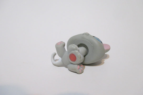 Littlest Pet Shop Grey Gray Baby Kitten Cat 198 Authentic APR13J SEE VIDEO