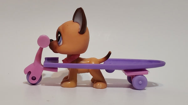 Littlest Pet Shop Purple Scooter Accessory Authentic Exclusive As Seen on School of LPS Magic DEC04J WW