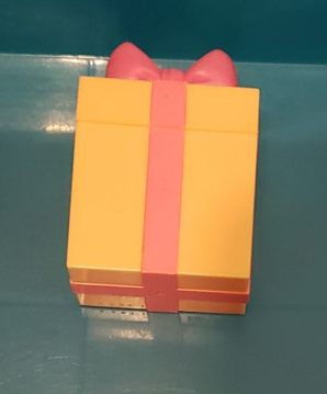 Littlest Pet Shop Orange Pink Large Gift Box Party Birthday Present Accessory Authentic Dec16ni