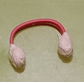 Hasbro Littlest Pet Shop Pink Earmuff Accessory Nov23ni