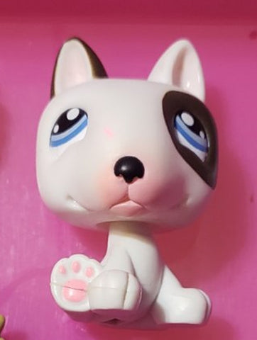 Littlest Pet Shop Lps Diary Bull Terrier Bullterrier No Number Dog Rare Authentic Blemished As Shown MAY19J86