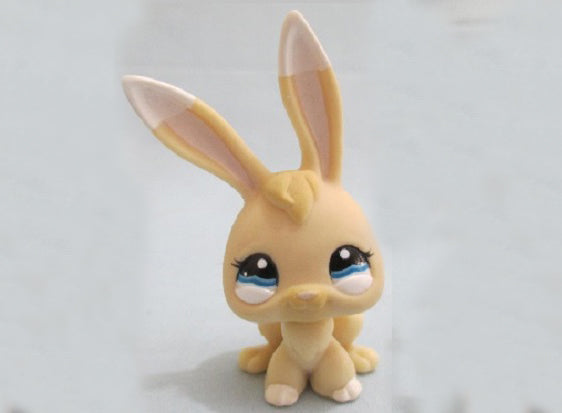 Littlest Pet Shop Yellow Bunny Rabbit 1117 Set Authentic Lps OCT26J