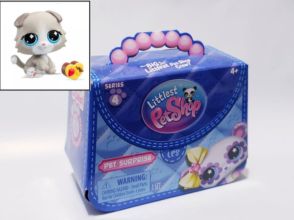 BRAND NEW Littlest Pet Shop Gen 7 G7 Series 4 Pets Surprise Scottish Fold Longhair #229 Blind Box Authentic LPS NIB Jan15ni
