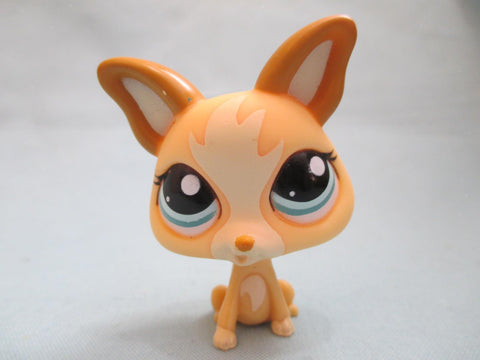 LIKE NEW Littlest Pet Shop Brown Chihuahua 1656 Puppy Dog Authentic Mar27n