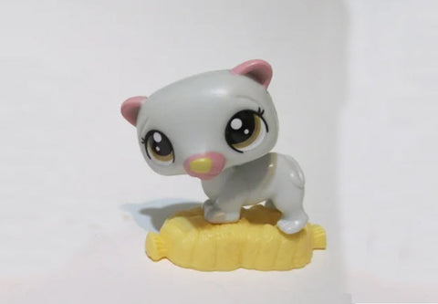Littlest Pet Shop McDonalds Ferret Figure Authentic Minor Wear Nov7ni