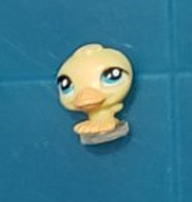 LIKE NEW Littlest Pet Shop Rare Teeniest Tiniest Pets Duck Authentic DEC08J