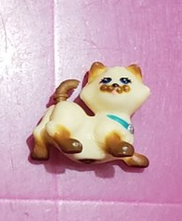 Littlest Pet Shop Vintage 1995 Kenner Sleek Siamese Cat Toy Figure Authentic Lps MAY12J