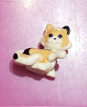 Littlest Pet Shop Vintage Kenner Kitten Cat Toy Figure MAY12J