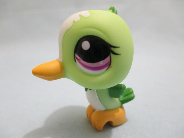 Littlest Pet Shop Green Bird Hummingbird 1127 Set Authentic Lps OCT25J