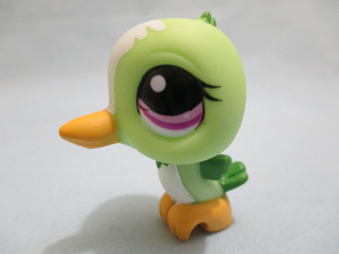 Littlest Pet Shop Green Bird Hummingbird 1127 Set Authentic Lps OCT25J