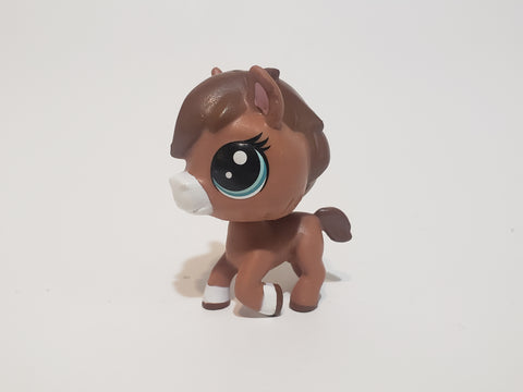 LIKE NEW Littlest Pet Shop Generation 6 Pony Horse #99 Nadima North Authentic New Edition LPS May06na