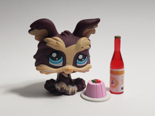 Littlest Pet Shop Dessert Yorkie 1473 with Random Accessories Authentic Comes As Shown Jan18j SEE VIDEO