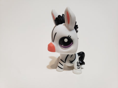 LIKE NEW Littlest Pet Shop G7 Gen 7 Zebra #97 Authentic Apr03ni WW