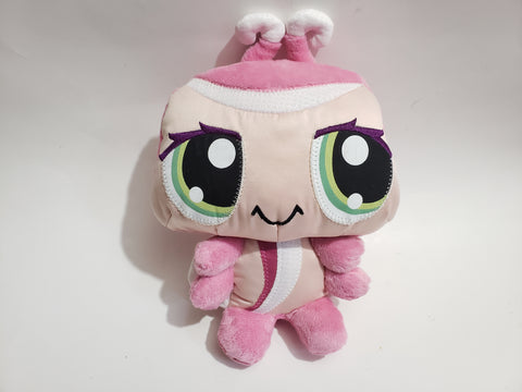 LIKE NEW Littlest Pet Shop Plush Pink Bug Soft Stuffed Animal Tall Lps Figure APR22J